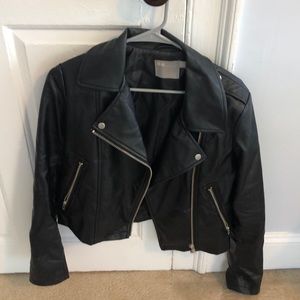 Leather jacket